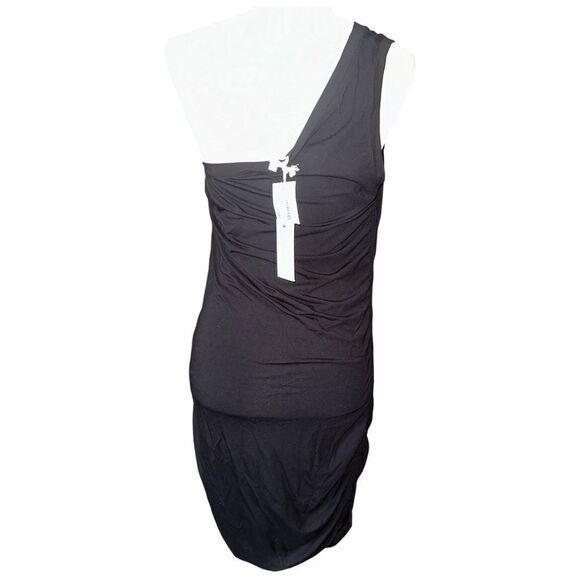 Good American | Good Touch Ruched One Shoulder Mini Dress Size 5 / 2XL - Picture 4 of 7